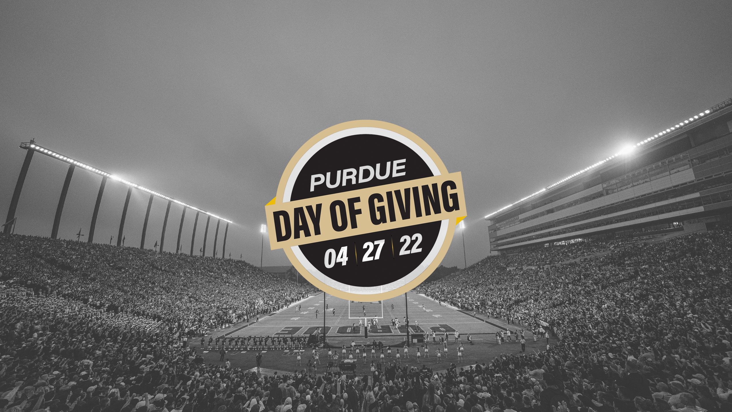 The image shows the Purdue Day of Giving logo