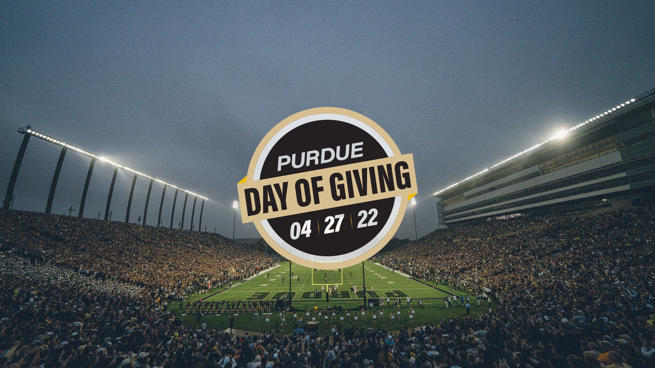 The image shows the Purdue Day of Giving logo