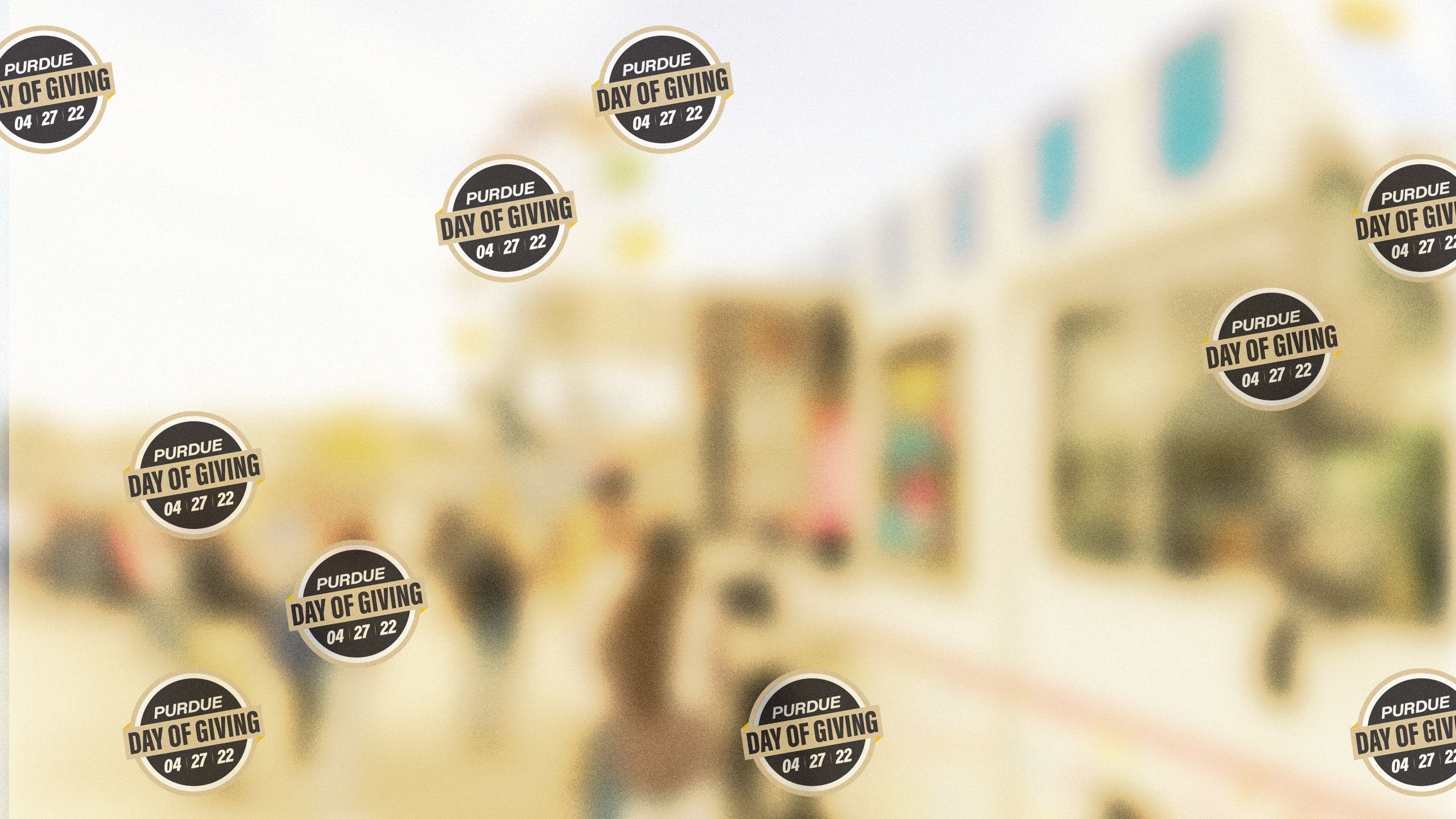 The image shows Purdue Day of Giving logos