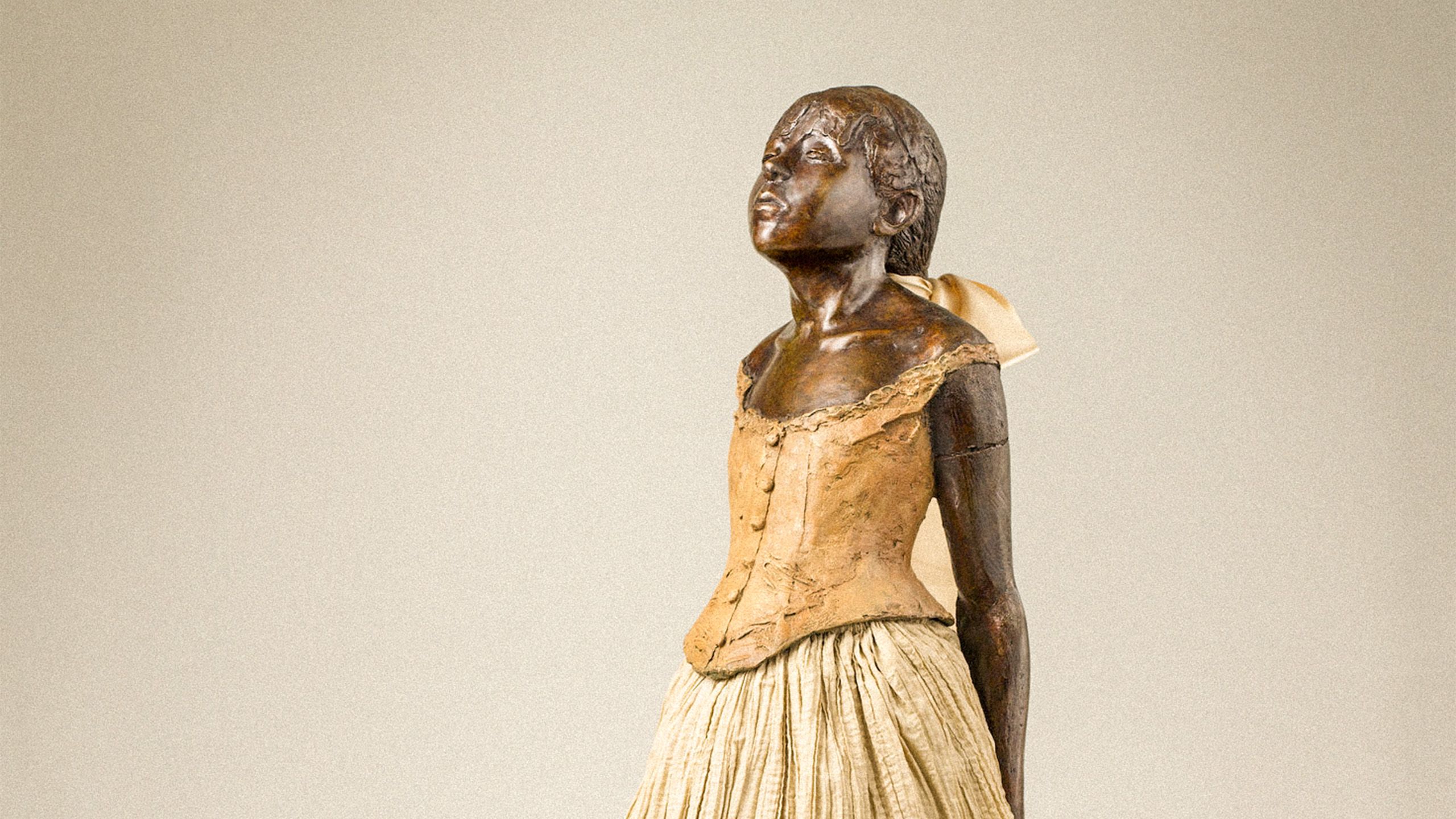 The Edgar Degas sculpture “La Petite Danseuse de Quatorze Ans (Little Dancer, Aged Fourteen)”